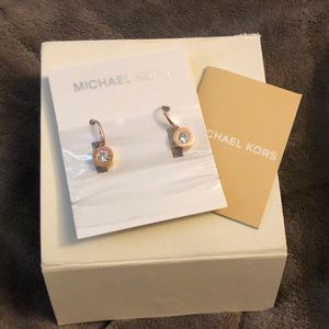 Michael Kors Rose Gold Earrings